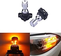 Vista 2 de 2 piezas Canbus PY24 con luz LED direccional, luces ámbar para BMW E70 E71 E90 E92 F10 M3