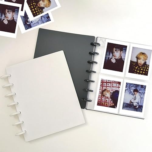 Miniatura 3 de Paquete de 2 carpetas K-Pop para tarjetas fotográficas, 40 páginas internas, libro de tarjetas de fotos de 3 pulgadas, 2 páginas interiores de 20, 2