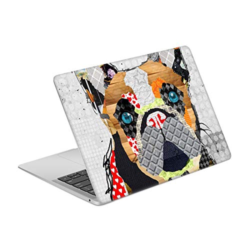 Skin MacBook Air 13.3 Michel Keck Bulldog Francaise Autocollant Vinyle pour A1932 A2179