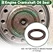 Motoforti Crankshaft Oil Seal Main Seal for Ford Focus 2003-2018 No.1S7G6700AC/CM5E6700AB