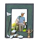 Luai Fashion 3D Golf Photo Frame - Unique Handmade Golf Gifts for Father/Men/Women/Dad/Mom (Black-2)