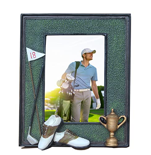Luai Fashion 3D Golf Photo Frame Unique Handmade Golf Gifts For Golf Father/Men/Women/Dad/Mom (Black-2) #TOP11