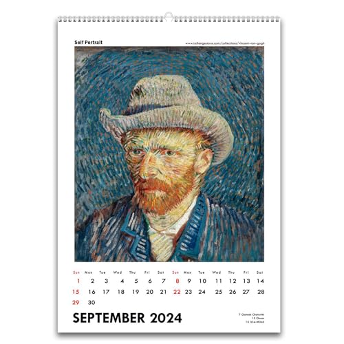 Image of Tallenge - Vincent Van Gogh - 2026 Wall Calendar - 12 x 17 Inches for Home & Office (Paper, Wall Calendar)