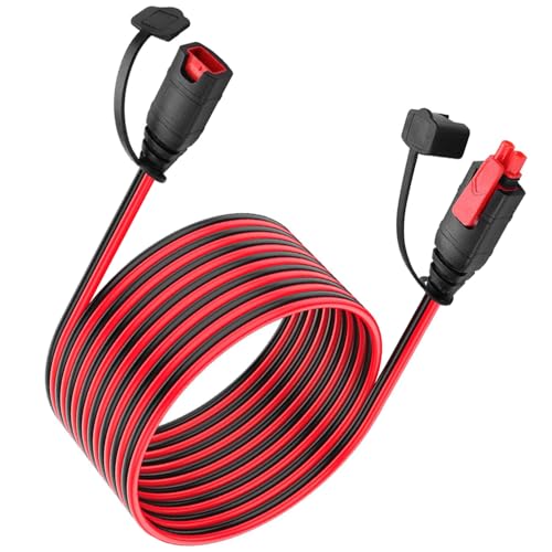 Antianxia GC004 X-Connect Battery Extension Cable Compatible with NOCO Genius Smart Battery Charger, 10-Foot Automotive Charger Harness Replacement Cable