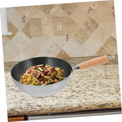 Wok de acero inoxidable antiadherente Alipis miniatura 6