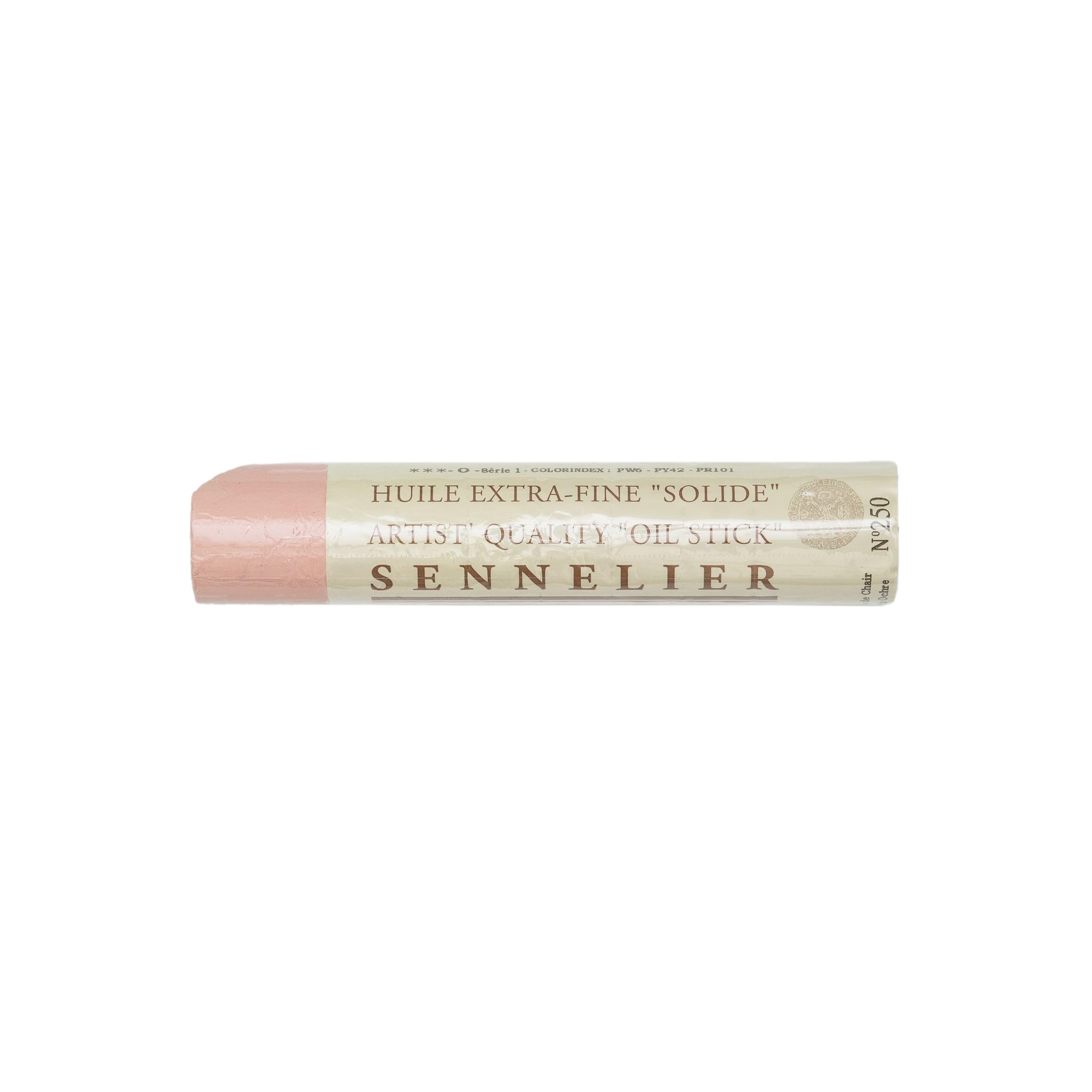 Bâton de couleur à l'huile ocre chair Sennelier 95 ml à forte pigmentation