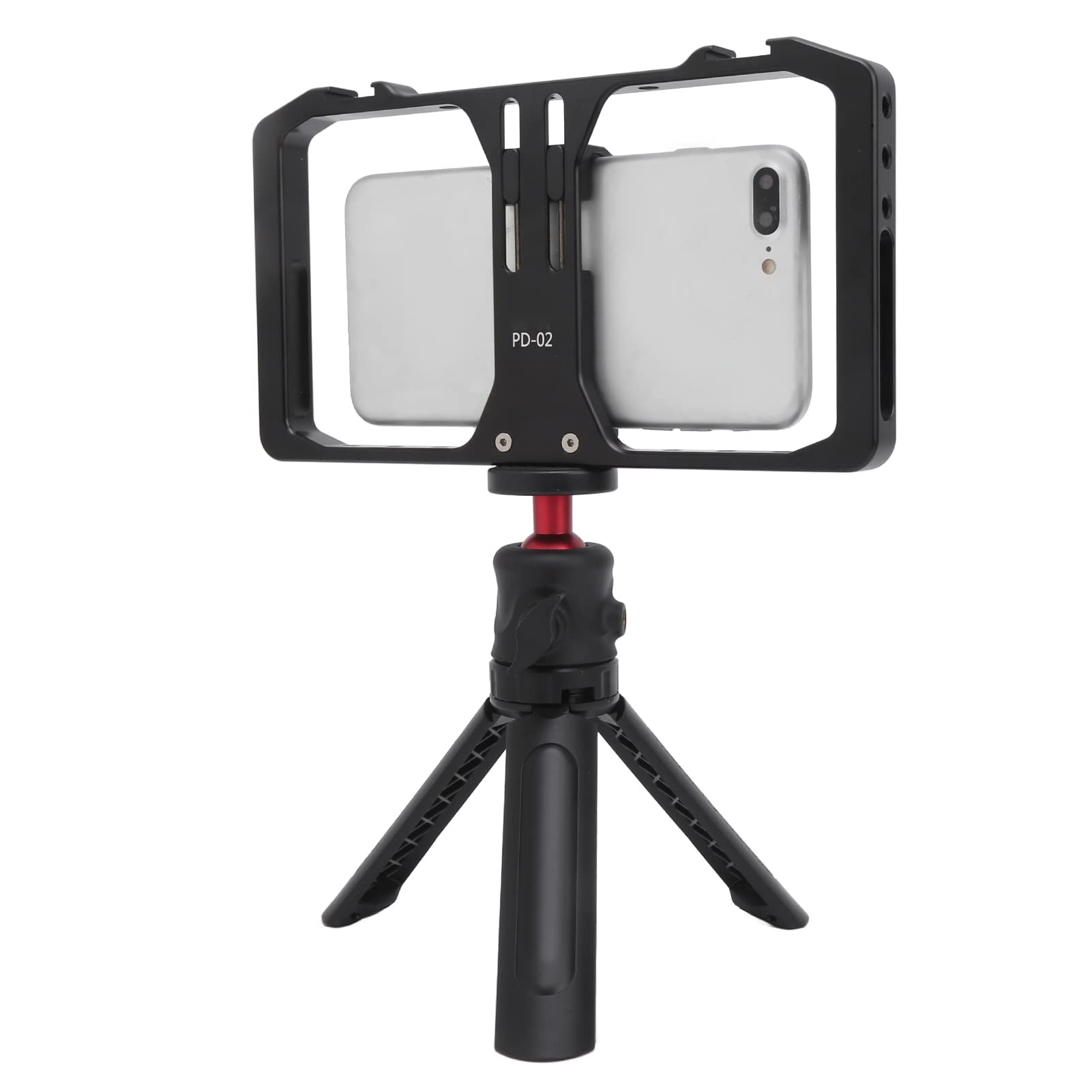 Kit de Trípode con Agarre Estabilizador de Vídeo para Teléfono Inteligente, Duradero, Resistente, para Creadores de Contenido