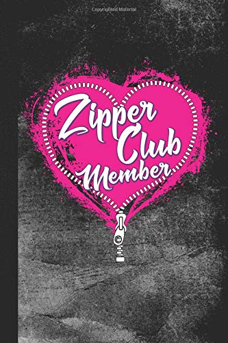 Zipper Club Member: Lined Notebook Journal Diary for Open Heart Surgery Survivor, Cardiac Patient, and Zipper Club Member