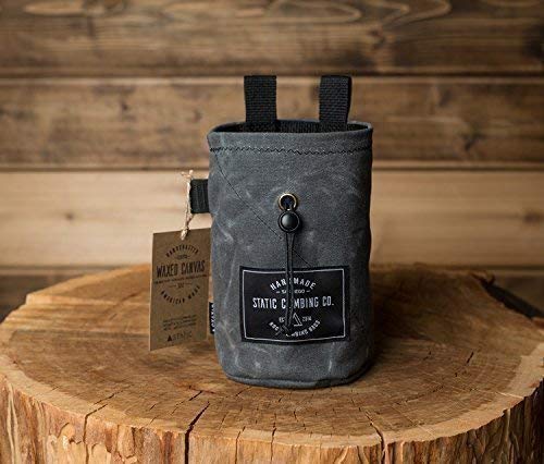 STATIC Waxed Canvas Chalk Bag | GUNPOWDER