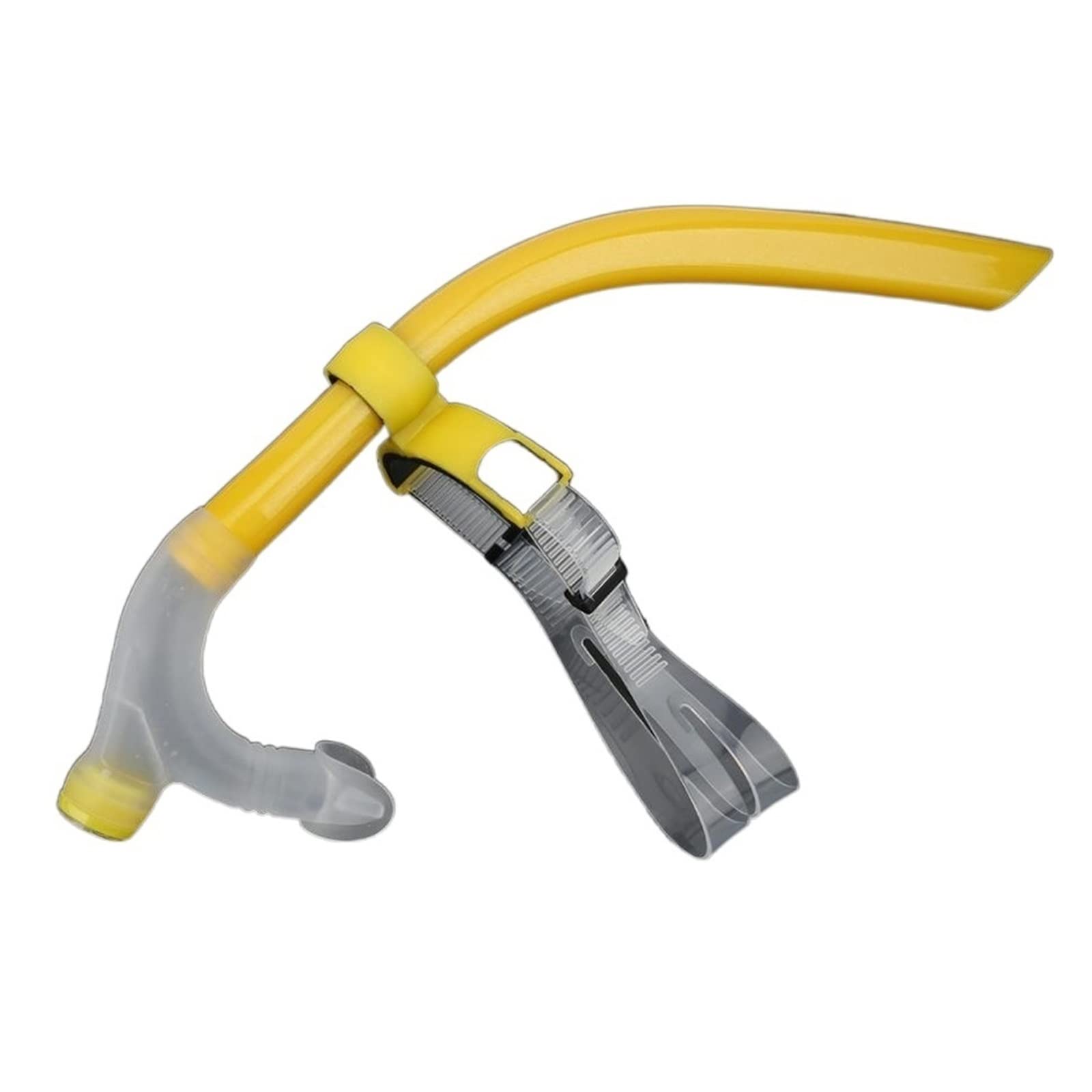 AMAZWI Buceo Snorkel Tubo del Snorkel Delantero Silicona Completa Tubo de respiración submarina Seca con válvula Fija for la práctica de natación Buceo para Actividades de Buceo y Snorkel