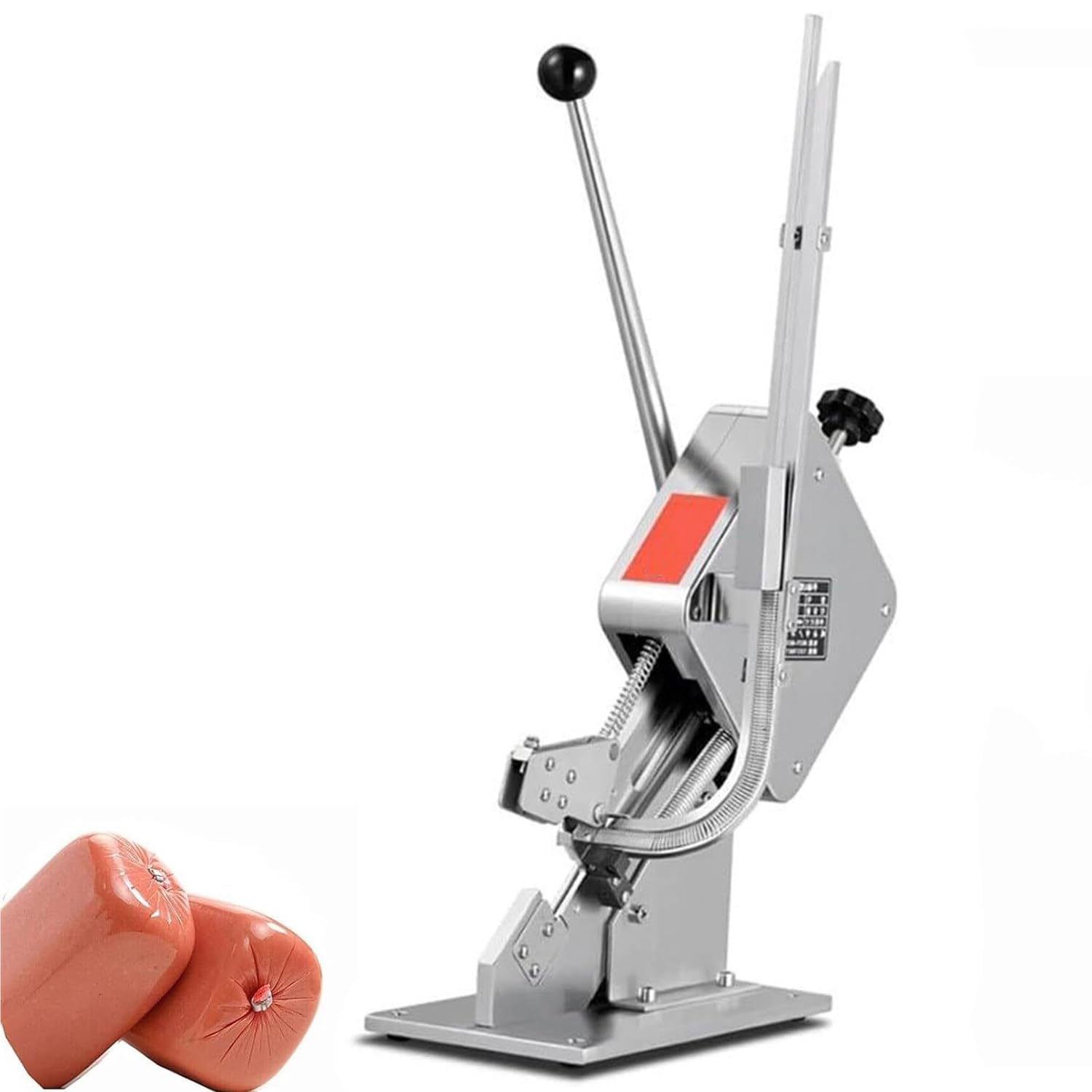 PLSZLL Manual U-Shape Sausage Clipper Sealing Machine for Plastic Bag Packaging in Supermarkets and Bakeries