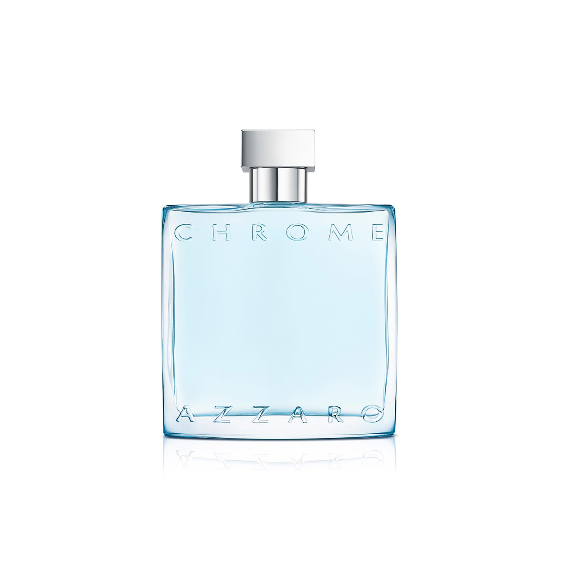 Azzaro Chrome Eau de Toilette, frischer und aquatischer Herrenduft, zitrisch-marines Parfüm mit umhüllender Leichtigkeit, erfrischender Duft für Männer