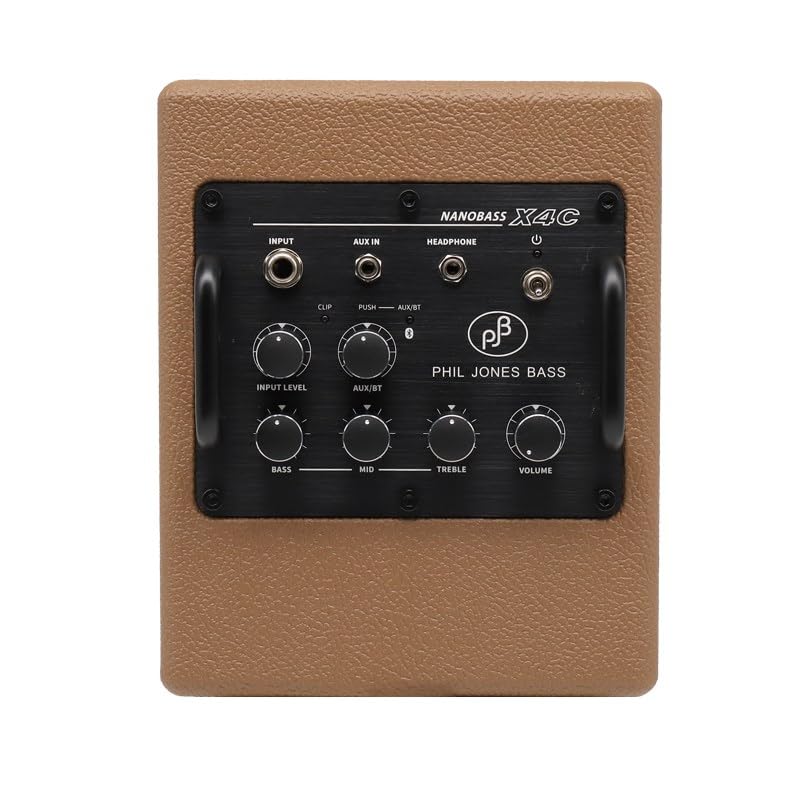Amazon.co.jp: Phil Jones Bass PJB NANOBASS X4C Organic Brown