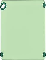 Vista 13 de Winco Tabla de cortar antideslizante con gancho, 12" x 18" x 1/2", Azul