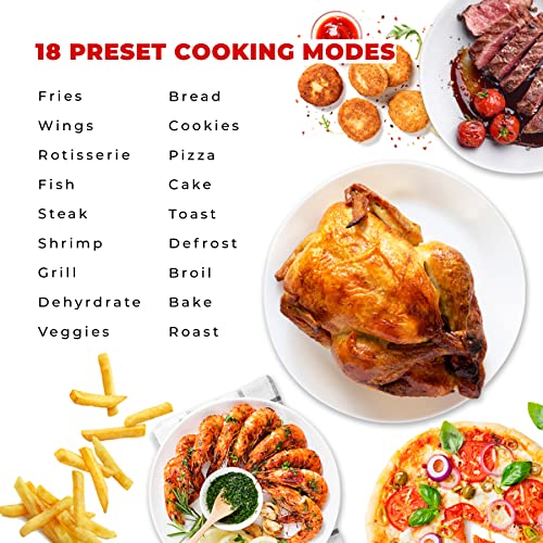 CUCKOO CAFO-A2601S Air Oven | 18 Preset Modes, 360 Convectional Cooking, Premium Interior & Exterior, All accessories included by CUCKOO - Image 2