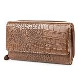 MUNDI Big Fat Wallet,Brown,one size