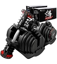Amazon | 4WD 可変式ダンベル 24kg レッド 1個 【プロボディビルダー Amazon | 4WD 可変式ダンベル 24kg レッド 1個 【プロボディビルダー