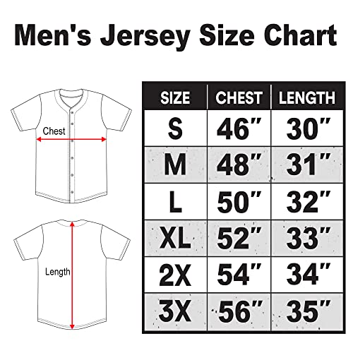 Pullonsy White Custom Baseball Jerseys For Men Women Unisex Button Up Shirts Classic Solid Outfits Clothing Red Stripe-White Jersey,Men Size Medium #TOP6