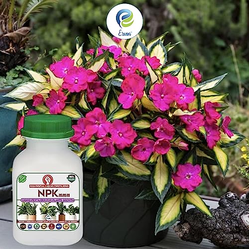 Image of Erwon NPK 20:20:20 Liquid Growth Fertilizer, Premium Essential Powerful Liquid NPK Fertilizer for for the Best Growth of Plants (250 ml)