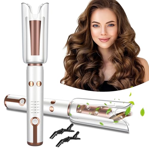 Save $23.51 on JINRI Automatic Rotating Curling Iron with Code W9N2HVDM