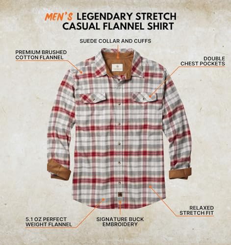 Image of Legendary Whitetails Men's Legendary Flannel Shirt