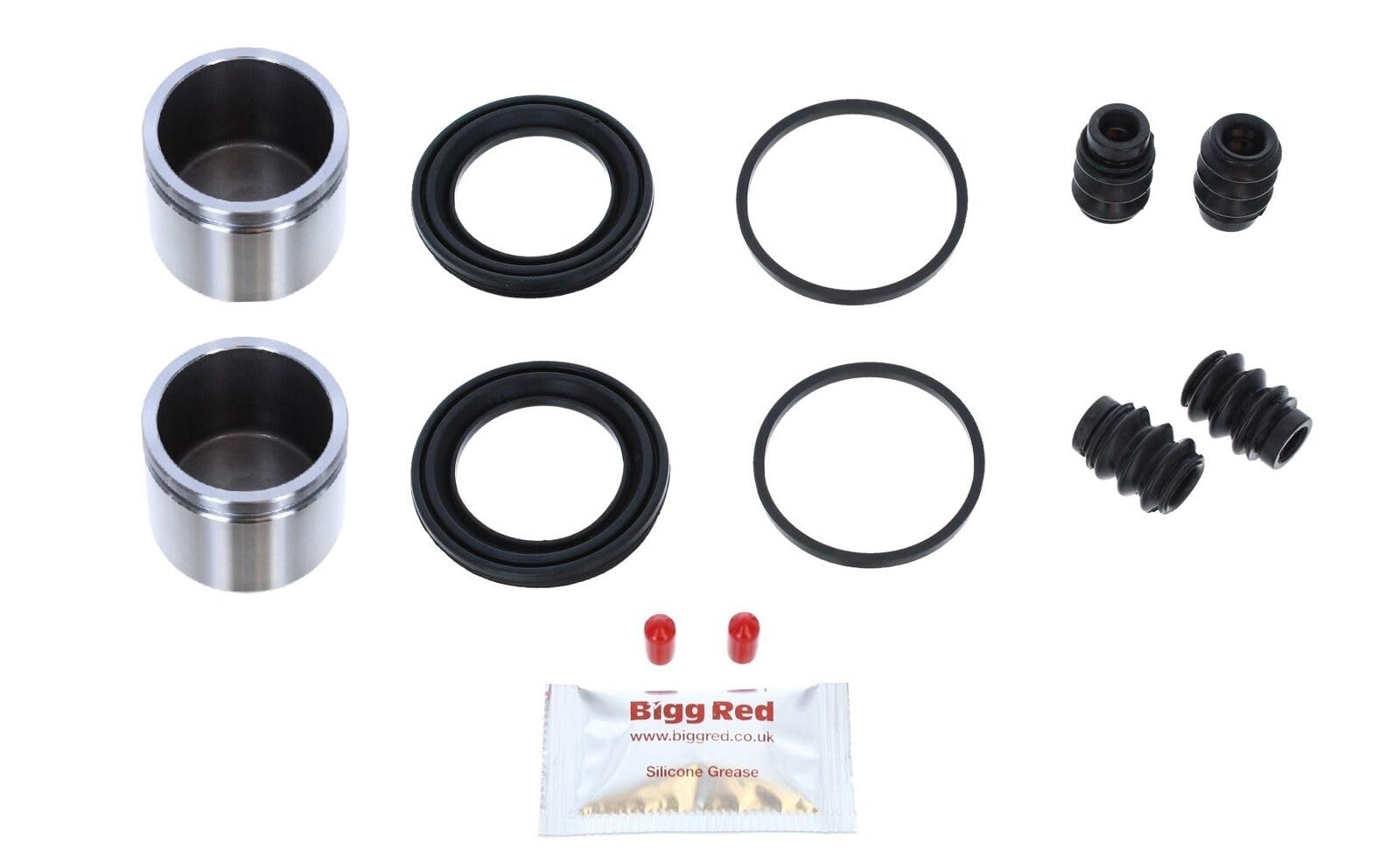 Joint Piston Etrier de Frein Kit Réparation - Avant & Arrière - Pour Nissin Simple 54mm 30mm Diamètre Étriers Et 240mm Disques - Compatible Avec Honda