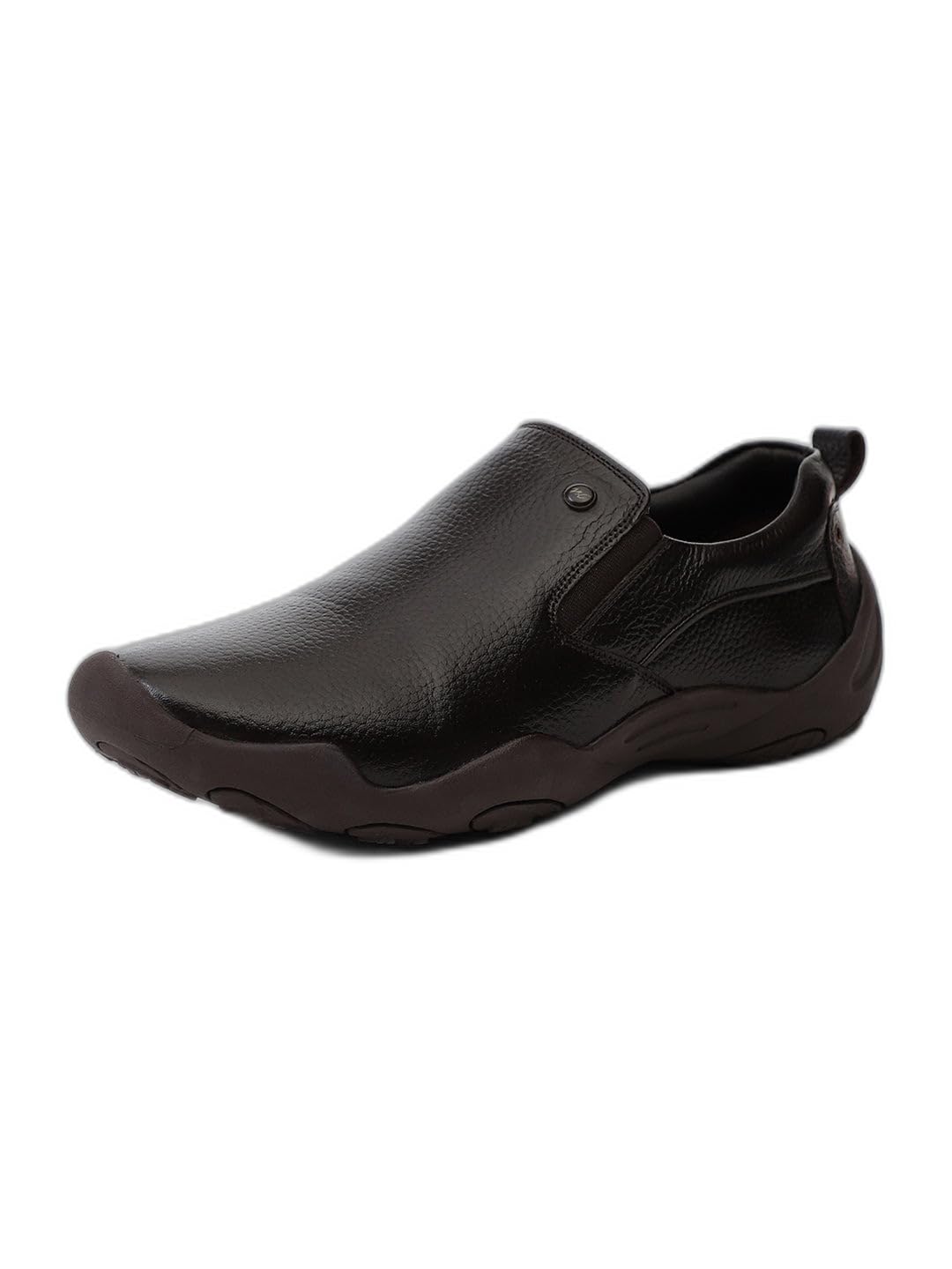 Men Brown Slip-On Genuine Leather Slip on Shoes - 2018312FW-image-29