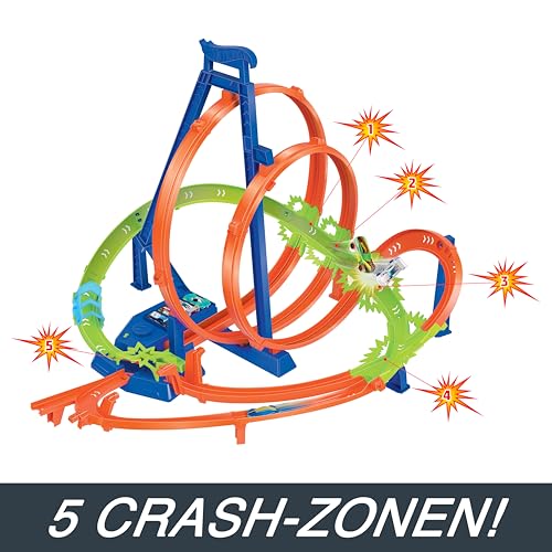 Hot Wheels Action Epic Crash Dash Trackset und Spielzeugauto – Ansicht 4