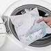Vivifying Mesh Laundry Bags, 4pcs Durable Coarse Mesh Wash Bags with Zipper for Washing Machine, Delicates, Lingerie, Socks, Shoes and Stuffed Animals