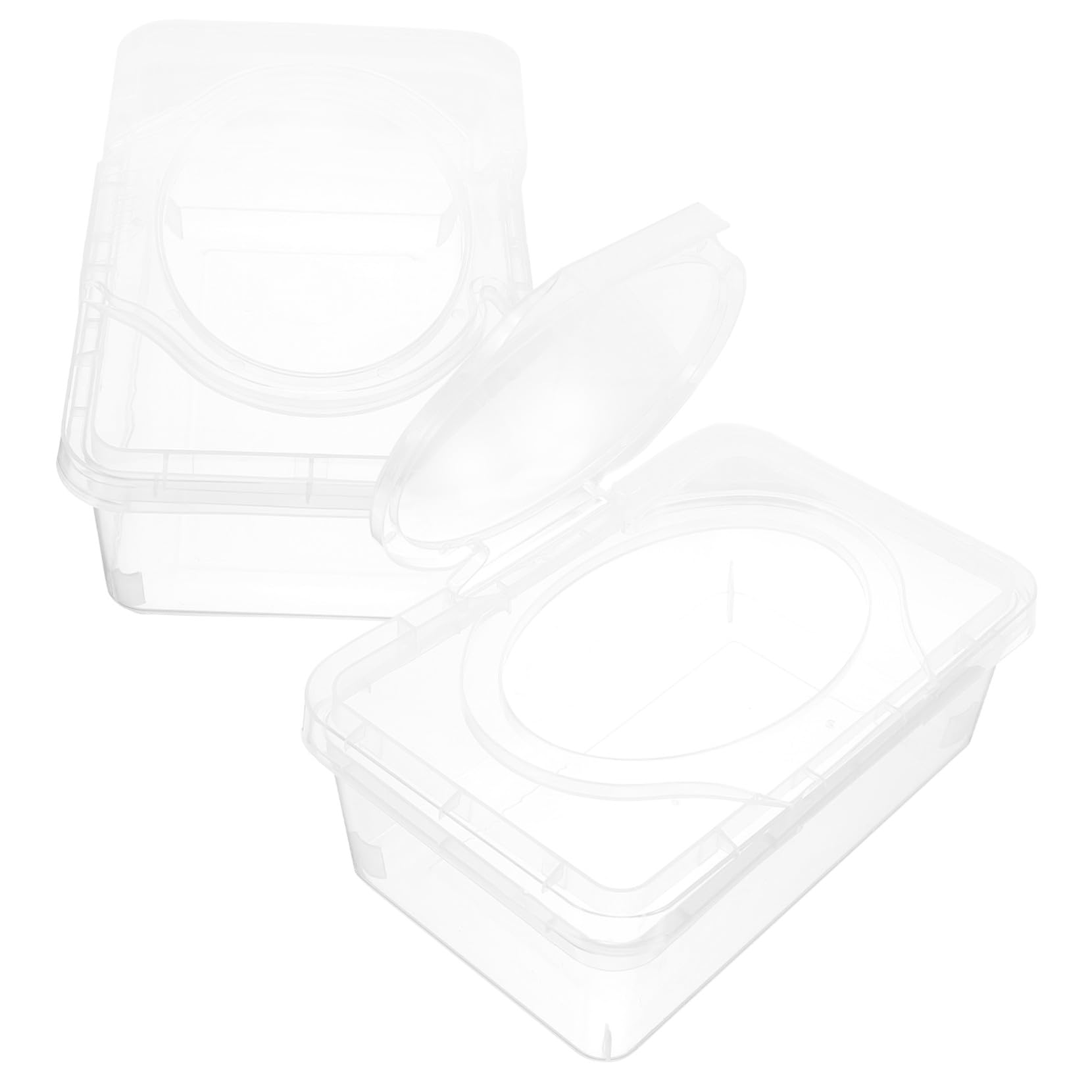 Contenedor de Toallitas Húmedas para Bebés con Tapa, 2 Piezas Pp