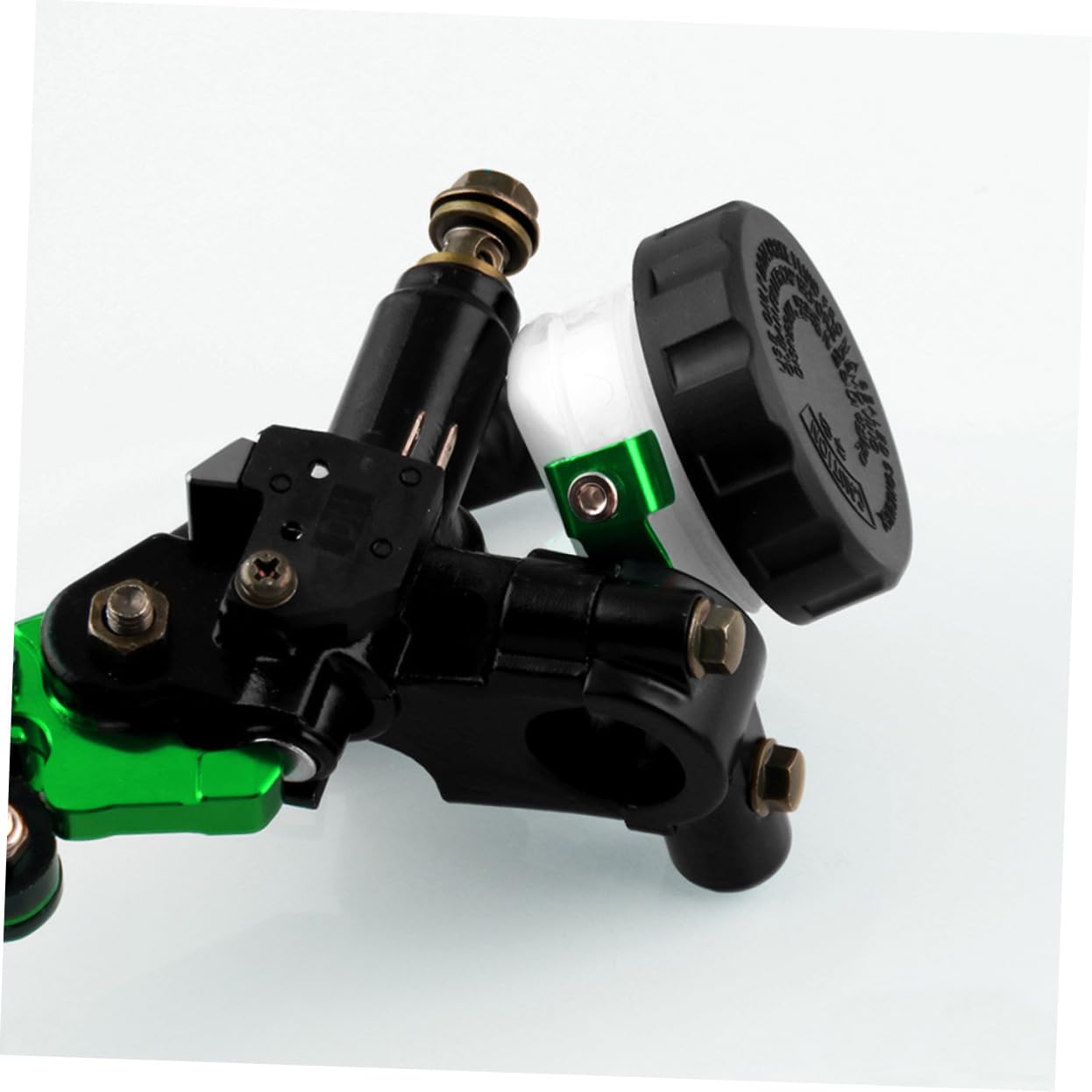 Gatuida Leva Freno e Frizione Moto 7/8 22mm Lega di Alluminio Verde