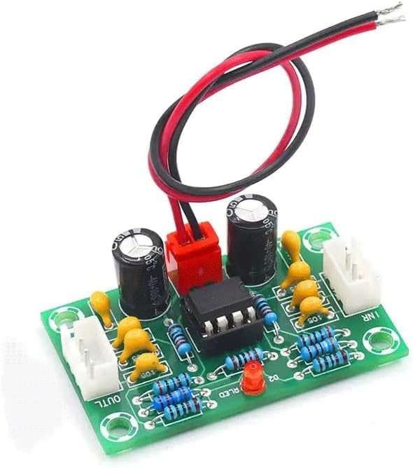 Pre-Amplifier Module Digital Audio Front Amplifier Board Preamplifier 5 Times Rate Wide Voltage