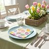 100Pcs Easter Napkins Bulk, Vibrant Eggs Paper Napkins Party Pack for Easter Table Decorations, Spring Gatherings, Decaupage Napkins for Easter