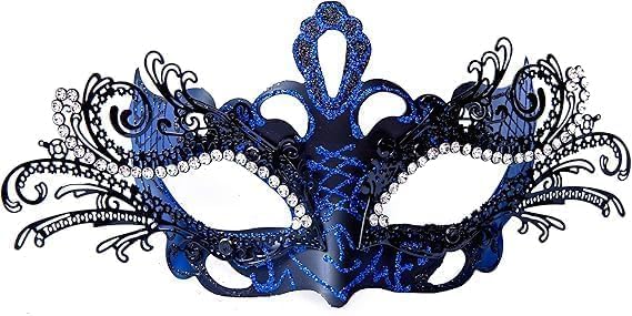 Masquerade Mask, Carnival Diamond inlaid Deecorations Masks for Womens ...