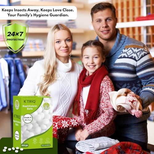 Image of Naphthalene Balls | Strong Napthalene Balls for Clothes Storage, Bathroom, Toilet & Wardrobe | Fresh Fragrance | Protects from Cockroaches & Rats | Long-Lasting Naphthalene Balls for Home & Car