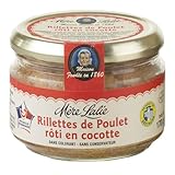 Rillettes de pollo asado en cazuela – Bote de 170 g