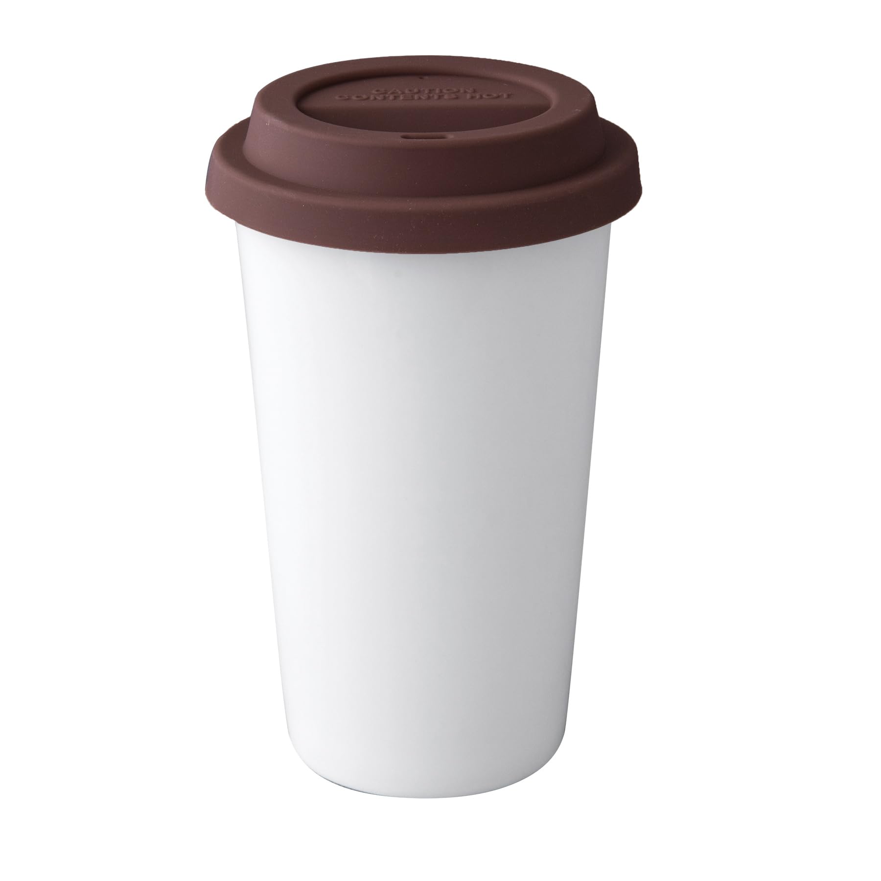 Amazon | タンブラー 白磁 L(320cc) 二層 陶器 白 ホワイト 保温 保冷