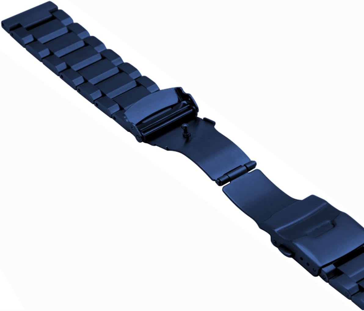 Quick Release Brushed Metal Watch Band for Men Women Stainless Steel Watch Bracelet Straps 18mm 20mm 21mm 22mm 24mm 26mm Watch Bands with Double FlipLock Buckle Black or Silver Blue Gold Grey