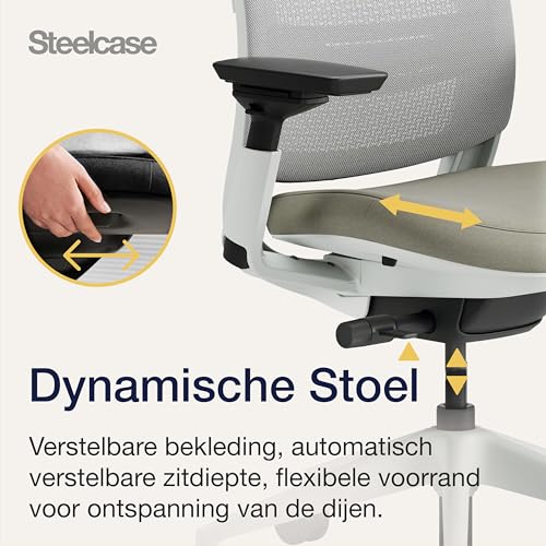 Image of Steelcase Ergonomic Office Chair Series 2 Lumbar Support Truffle