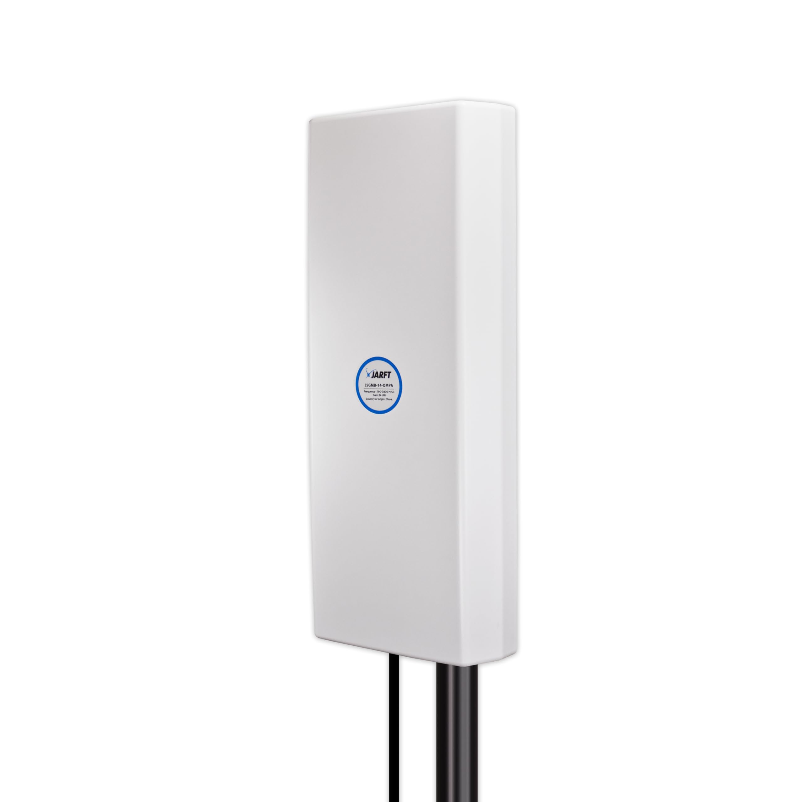 J5GMB-14-OMPA Antenne directionnelle 5G - 14 dBi, antenne extérieure LTE / 5G, 2 x 2 MIMO, compatible avec de nombreux modèles de routeurs 5G (sans câble d'antenne)