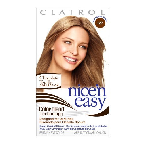 Clairol Nice 'n Easy Color, 127 Medium Blonde (Pack of 3)