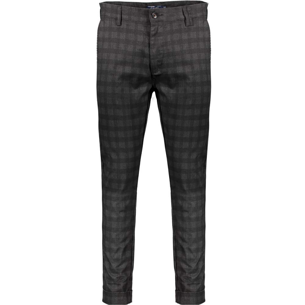 Gaudì Pantalone Uomo Chino con Motivo Check Autunno Inverno 2020 (43 Uomo Italy)