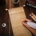 3 Pack Blank Paper Scrolls 7.5 x 31 Inches Scroll Paper Wrapped on Wood Rod for Writing, Drawing, Calligraphy, Wedding Vows, Invitation, Renaissance Festivals