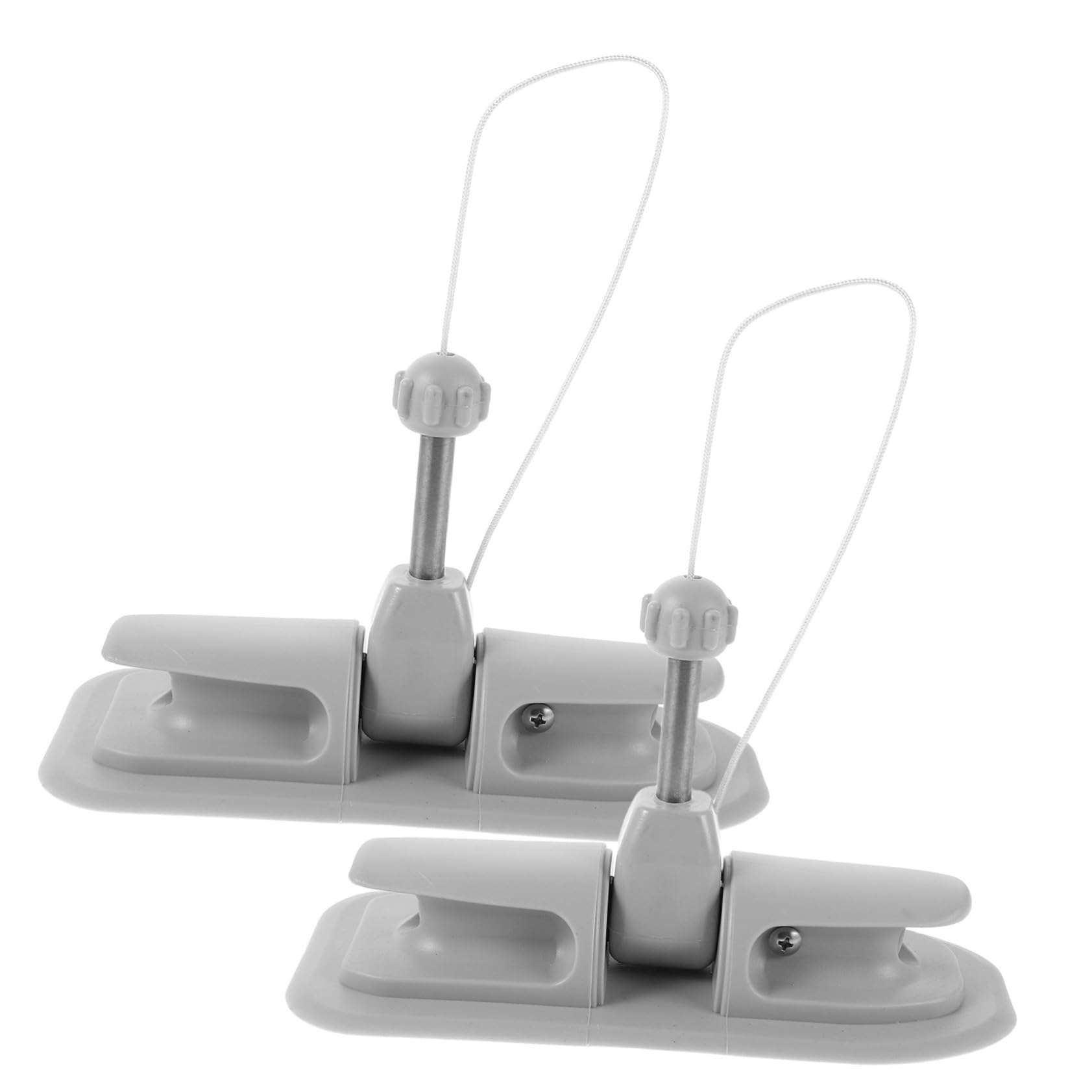 UPKOCH 2stücke Paddelhalter Für Kajaks Bootsruderdockaufnahme Seitlich Montiertes Ruderdock Verstellbare Paddelclips Langlebige Aluminiumlegierung Und PVC Konstruktion Mühelose Montage Fü