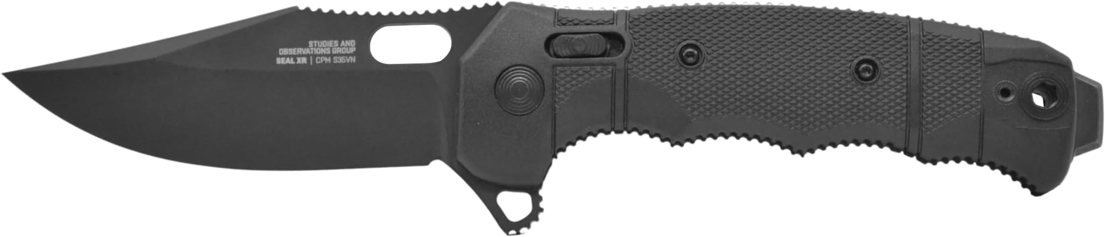 SOG High-Performance Duty S35VN Steel Ambidextrous Carry EDC 3.9" Sharp Blade Seal XR