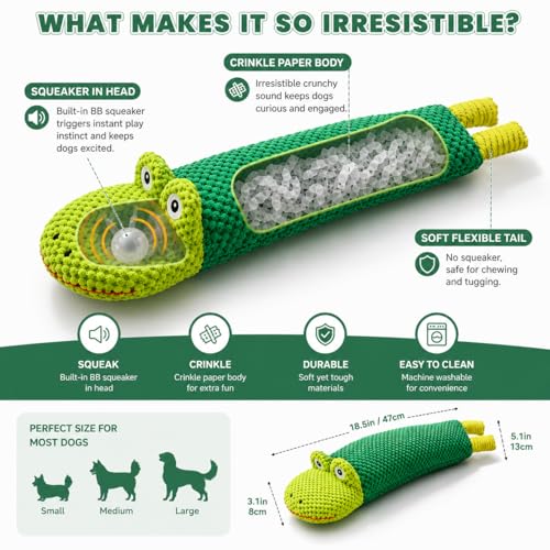 3-Pack de Juguetes Sonoros para Perros Pequeños y Medianos miniatura 4