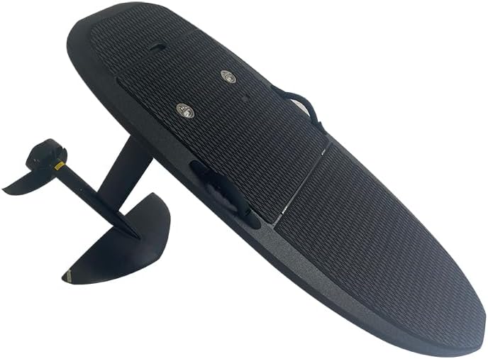 8kW Adult Carbon Fiber Electric hydrofoil Board with Handles Maximum Load Capacity 300 lbs high-Speed Electric Surfboard with Wireless Remote Control Rechargeable Electric hydrofoil Board