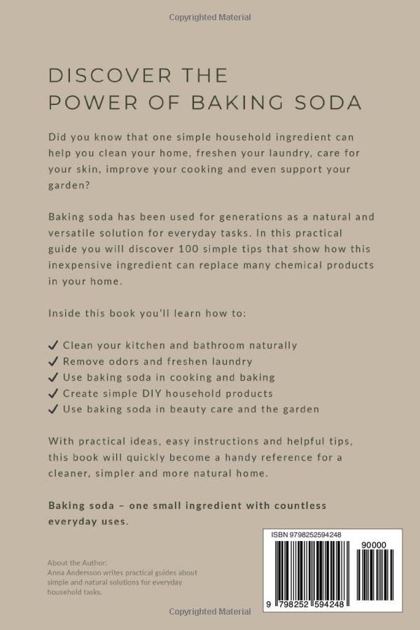 Baking Soda: 100 Natural Tips for Cleaning, Cooking, Laundry and Everyday Home Care image 3