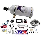 Nitrous Express LS Single Entry 90mm Plate Hardline System (50-400Hp) W/ 15# Bottle
