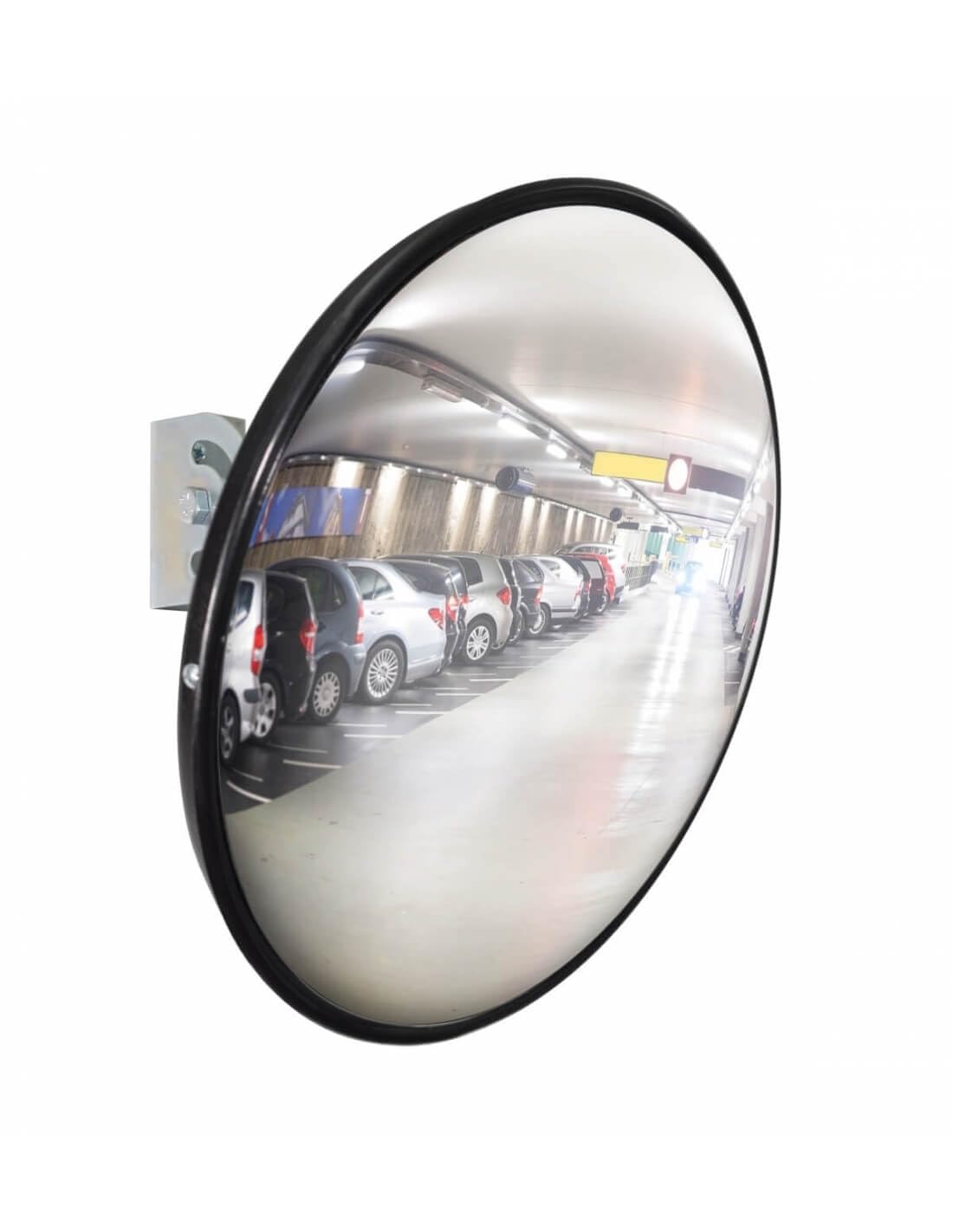 Miroir de Circulation Convexe, 300 mm, Intérieur, Extérieur, Sécurité Routière, Vision Panoramique, Résistant Aux Intempéries, Installation Facile, Matériau ABS, THIRARD
